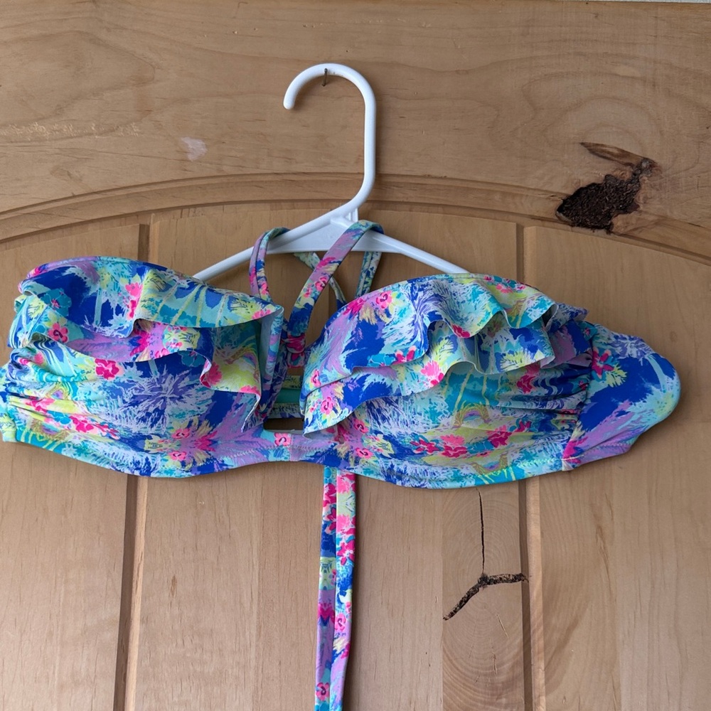 Victoria's Secret Tropical Multicolor Bikini Top